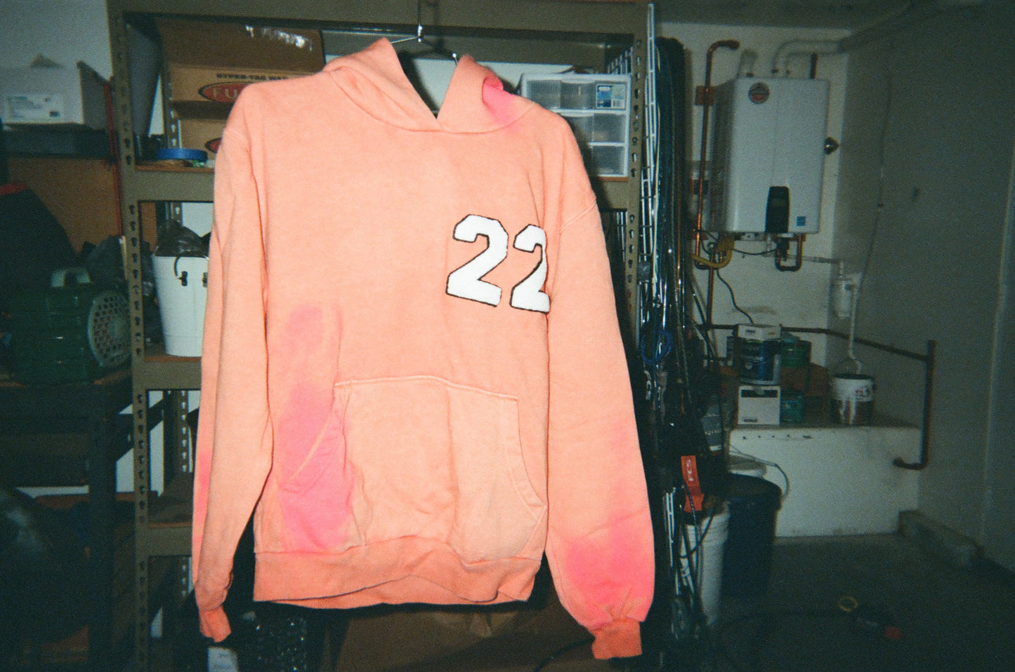 22 Patches Hoody - Orange