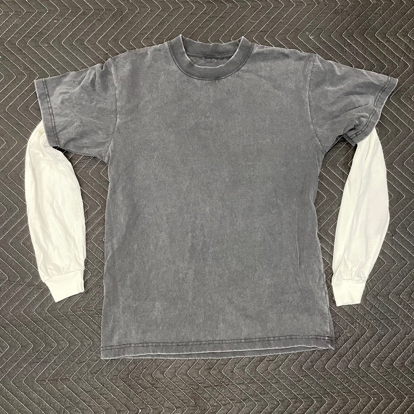 NATE PAINT LS Fakie - Faded Black