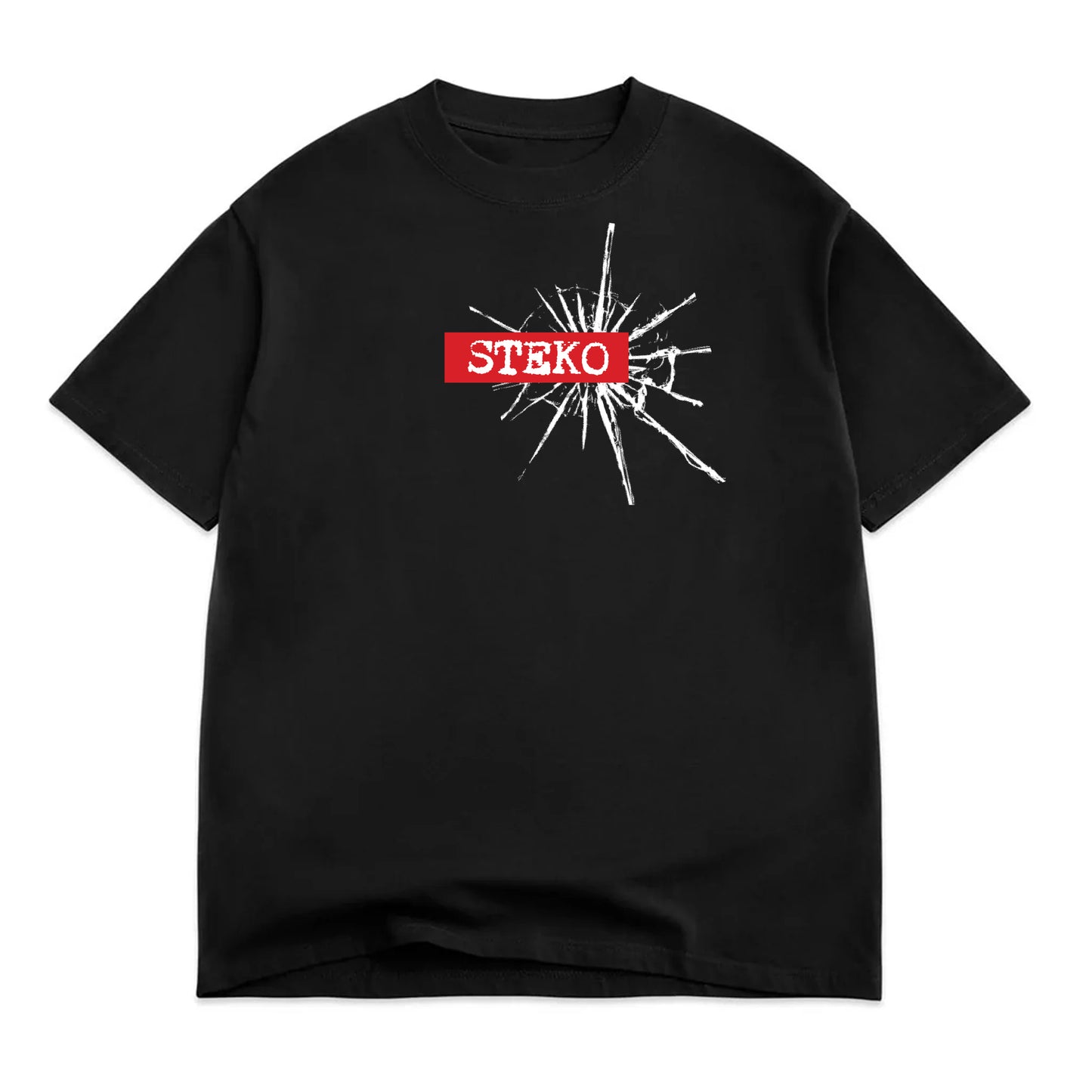 Damaged SS T - Black