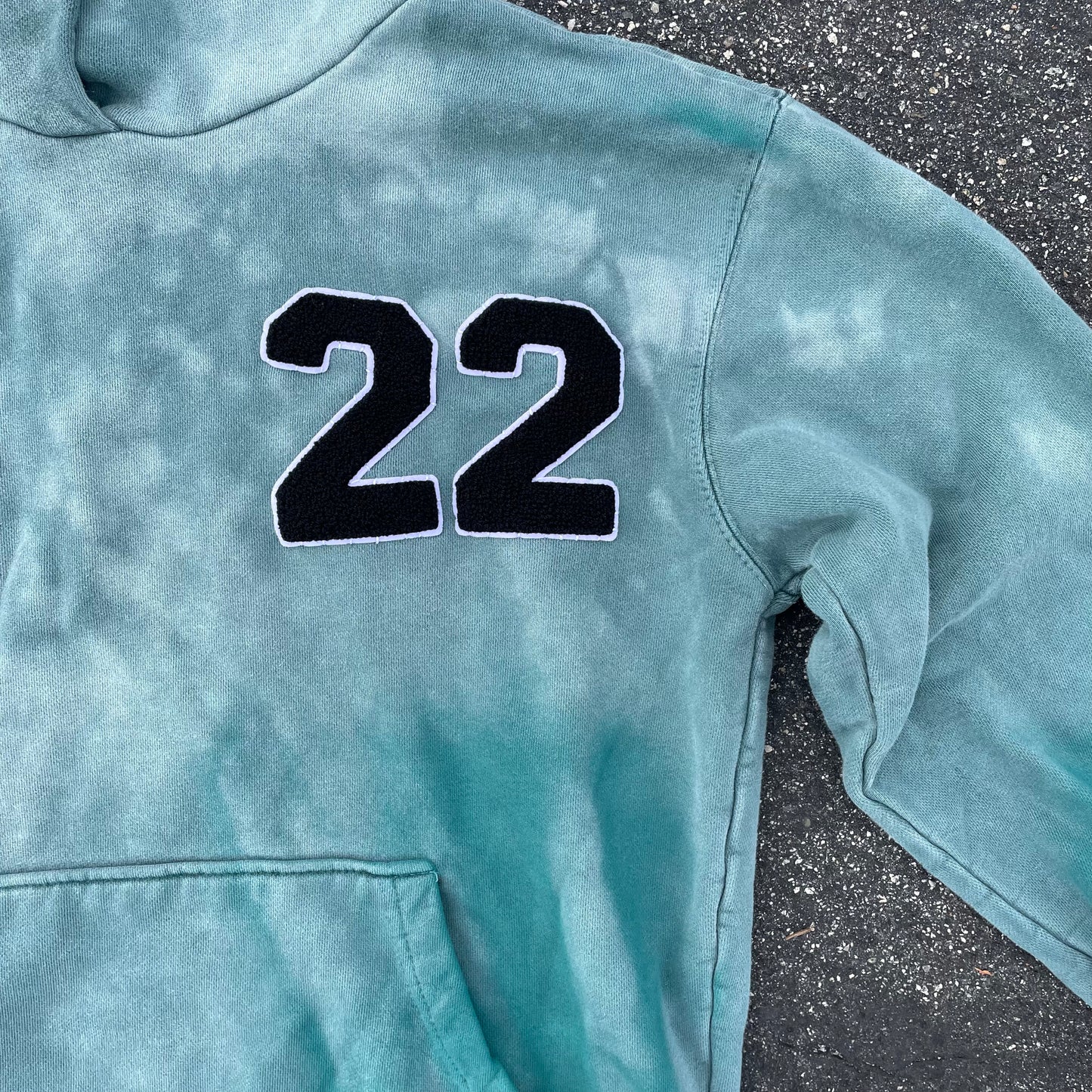 22 Patches Hoody - Turquoise