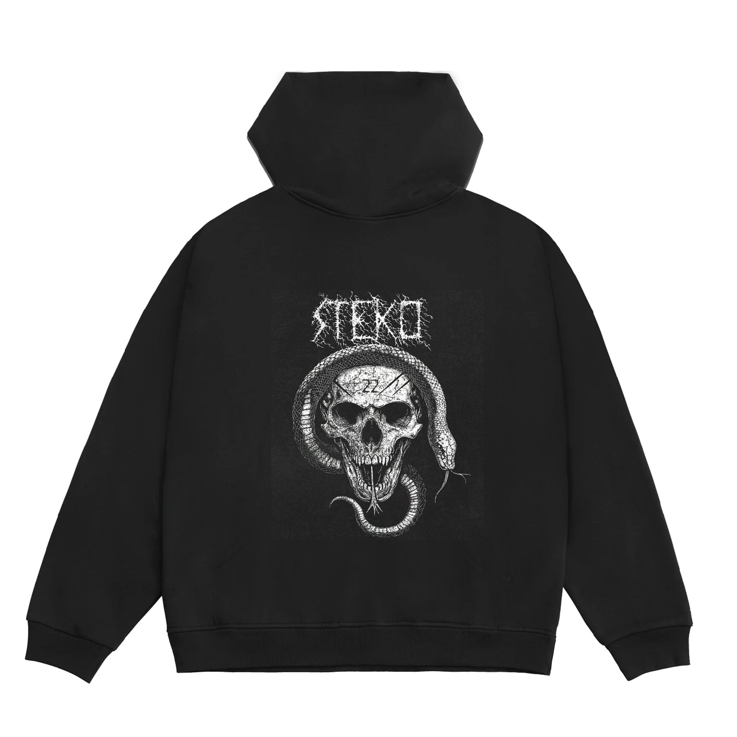 Viper Zip Hoody - Black
