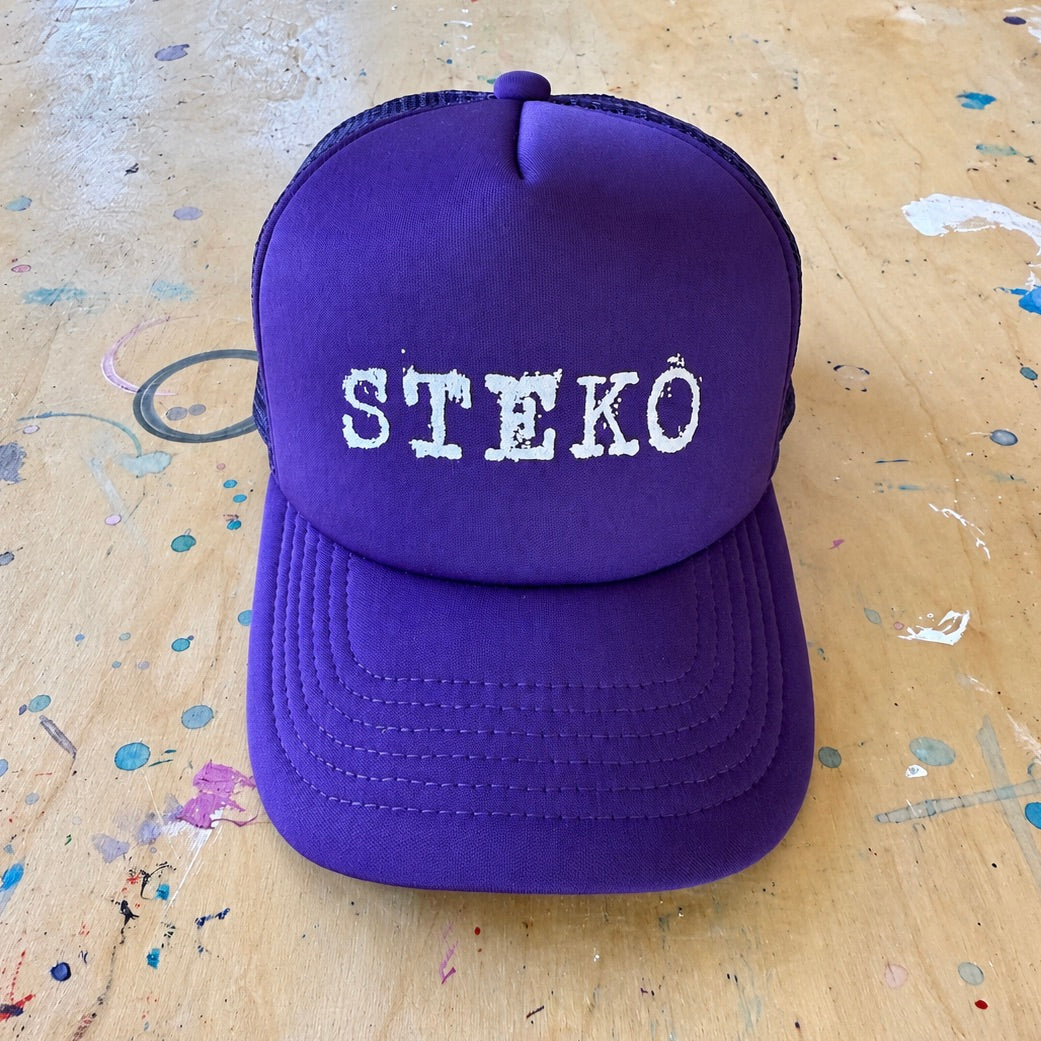 Purple Stamp Hat