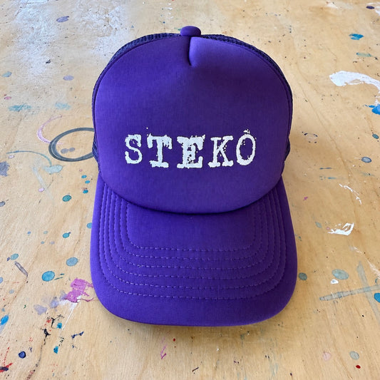Purple Stamp Hat