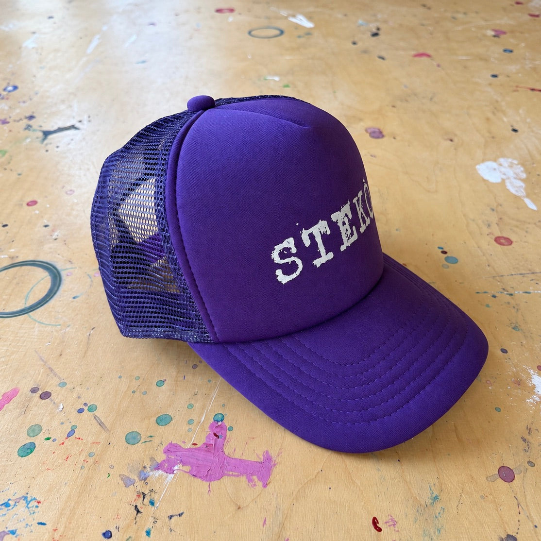 Purple Stamp Hat