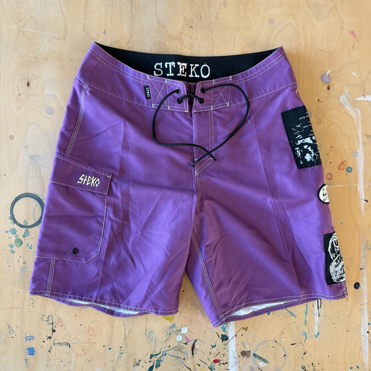 LENNIX BOARDSHORT - Purple