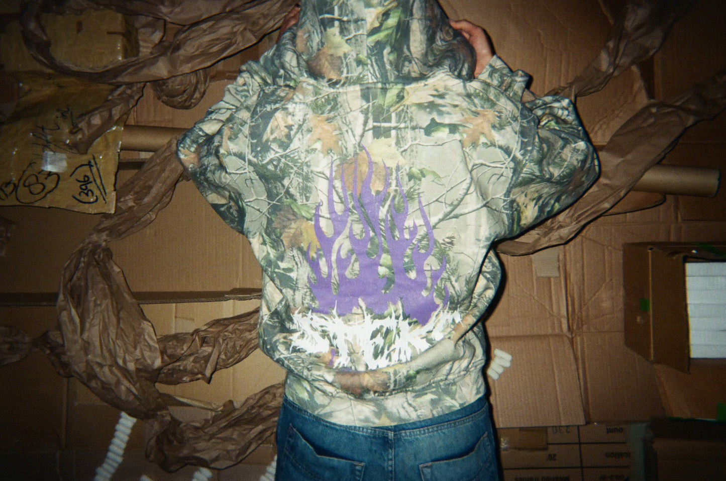 PYRO Zip Hoody -  Tree Camo
