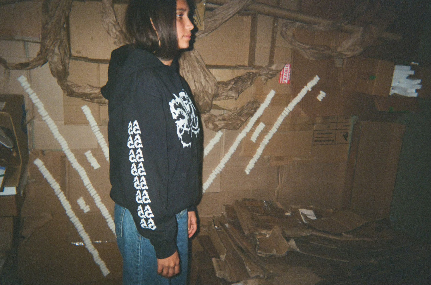 ZUMA ZIP Hoody - Black