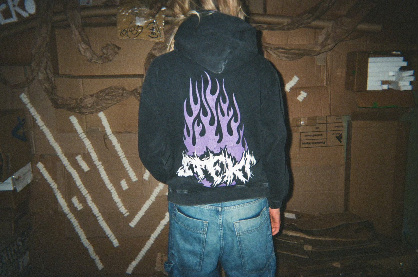 PYRO Hoody - Faded Black