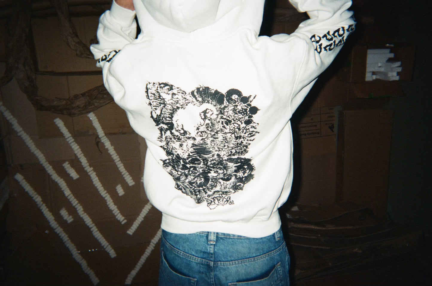 Zuma Zip Hoody - White