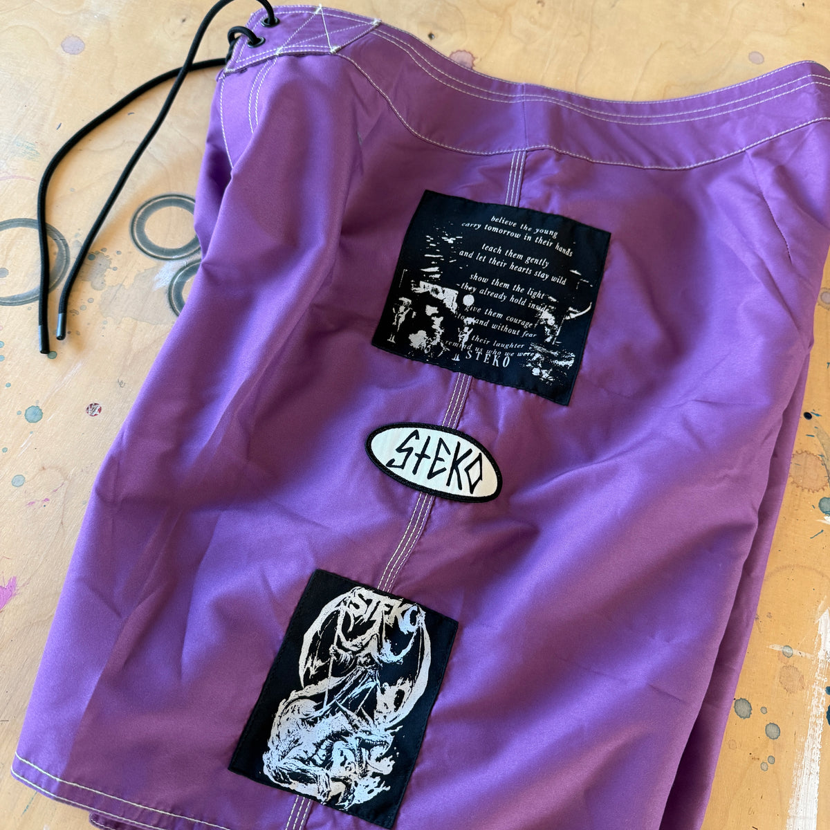 LENNIX BOARDSHORT - Purple