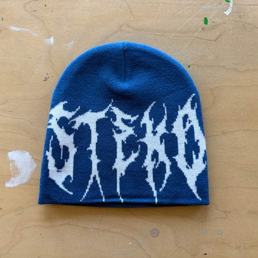 CRIME BEANIE - BLUE