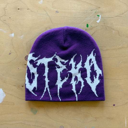 CRIME BEANIE - Purple