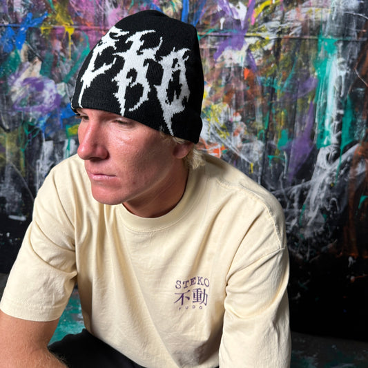 CRIME BEANIE - Black
