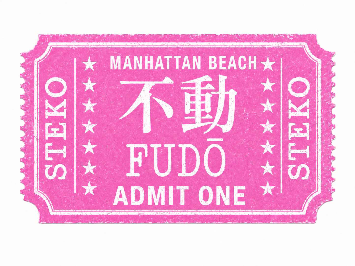 STEKO - FUDO Movie Ticket - MANHATTAN BEACH - Sept 5
