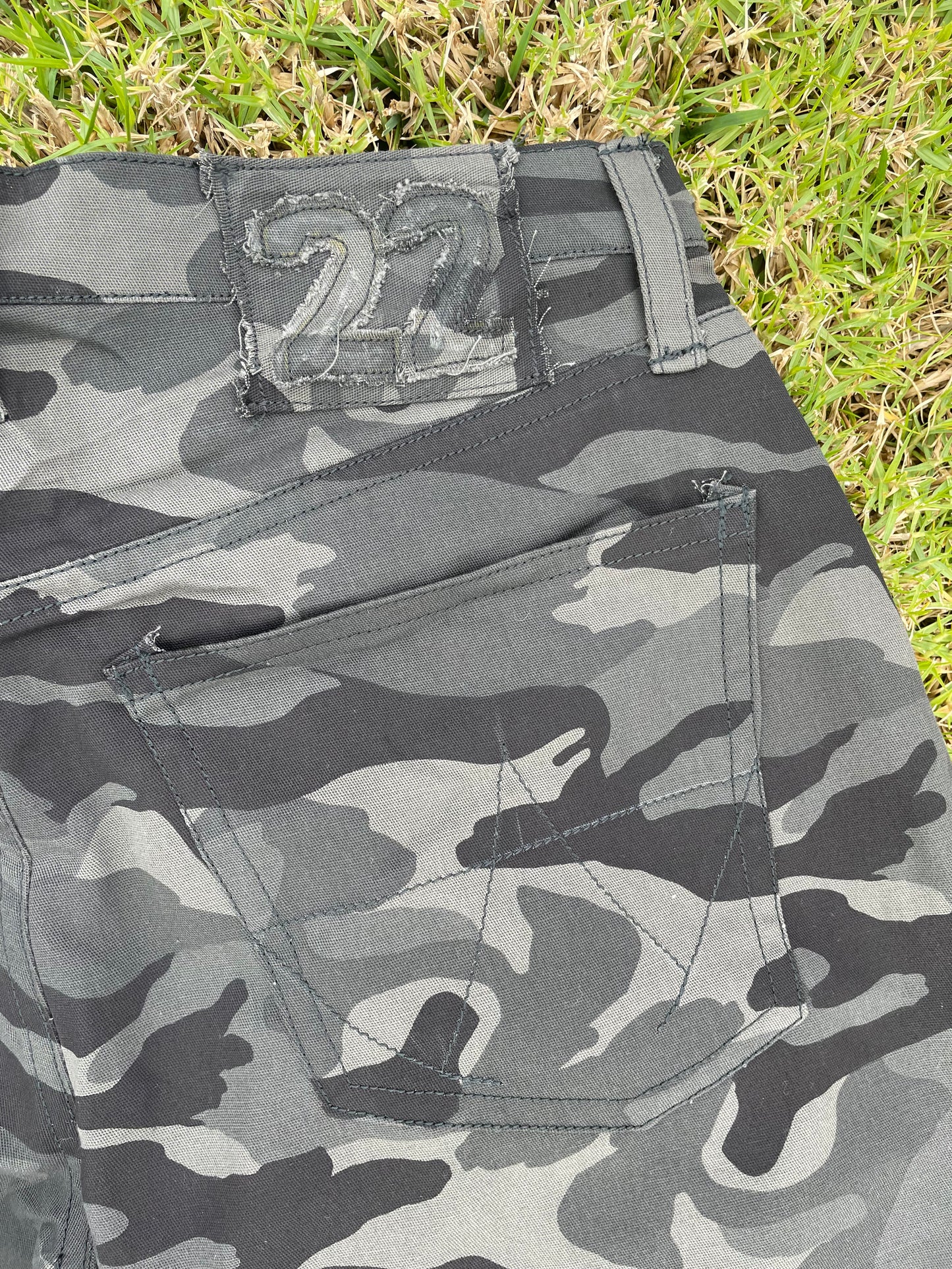 Denim - black Camo