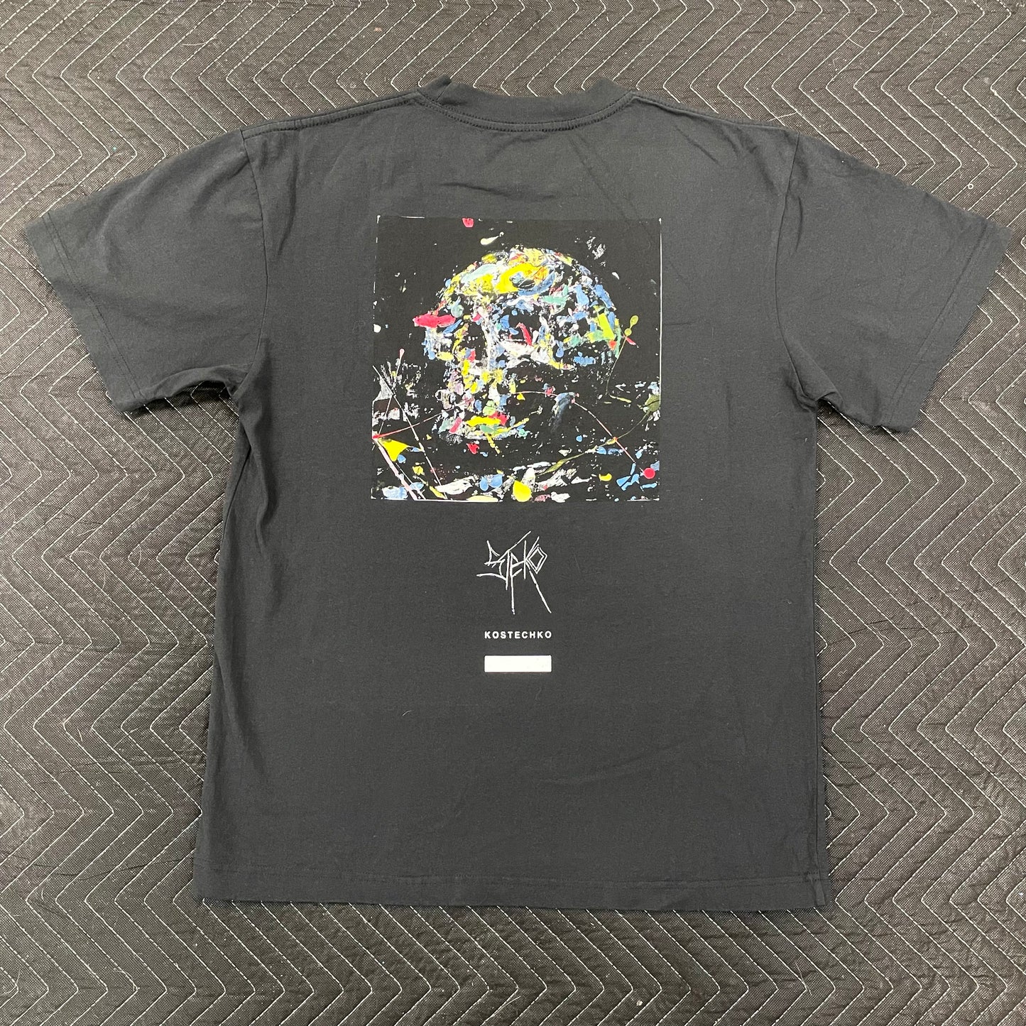 NATE PAINT SS T - Black