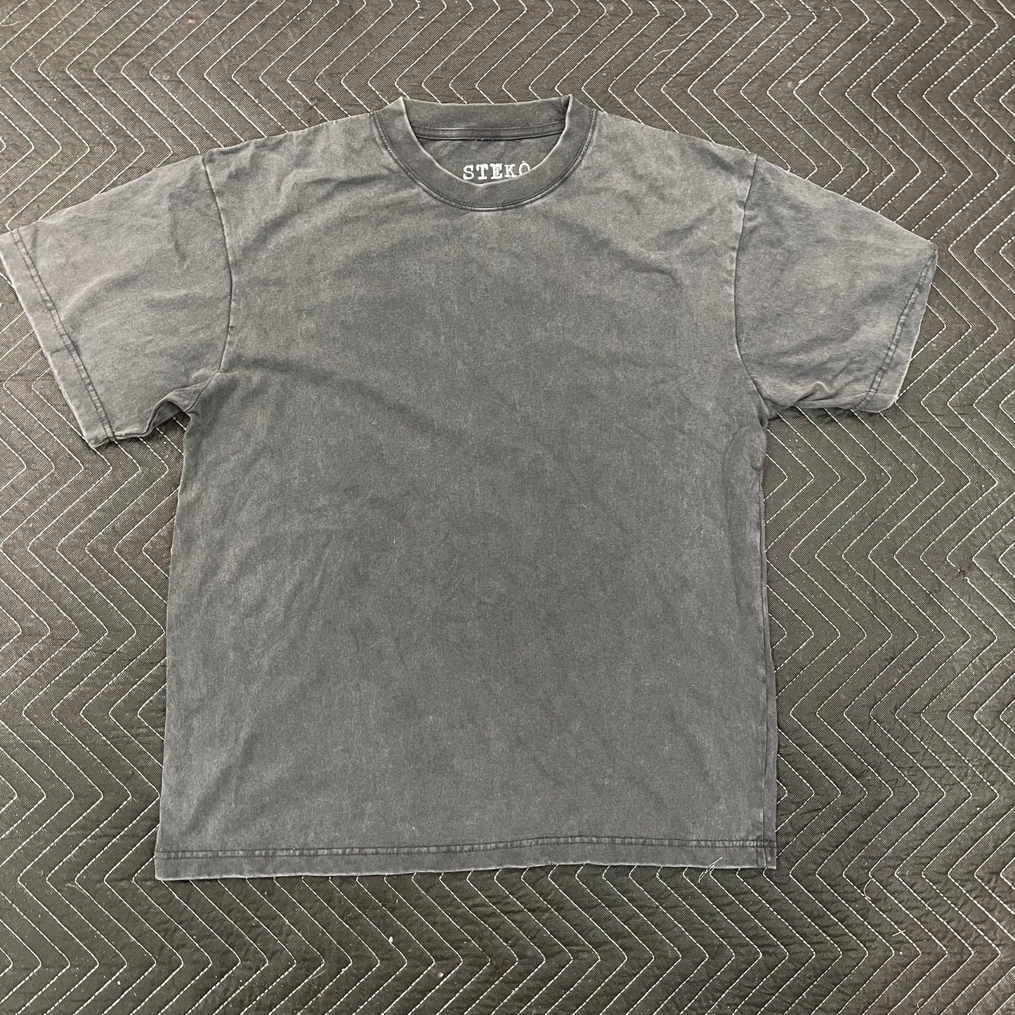 NATE PAINT SS T - Faded Black