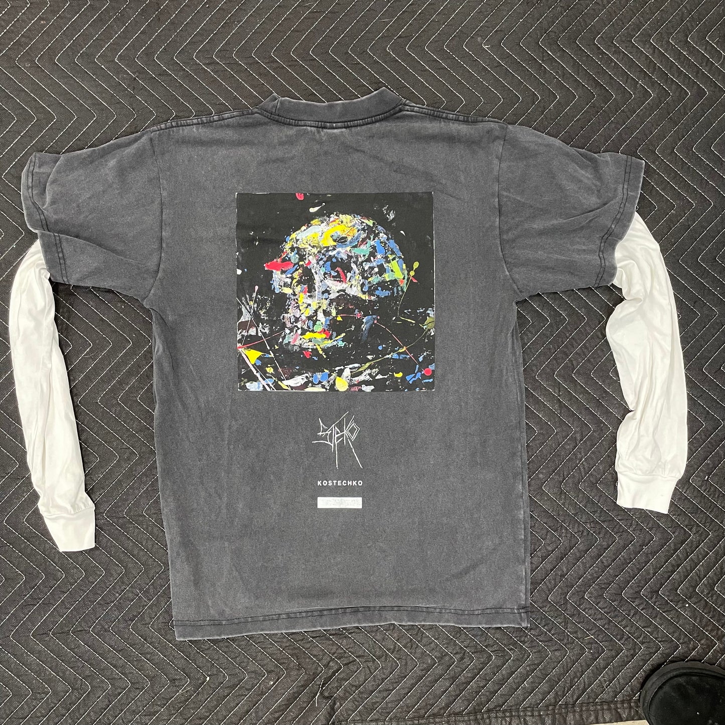 NATE PAINT LS Fakie - Faded Black