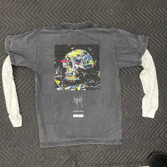 NATE PAINT LS Fakie - Faded Black