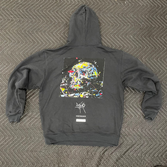 NATE PAINT Hoody -  Black