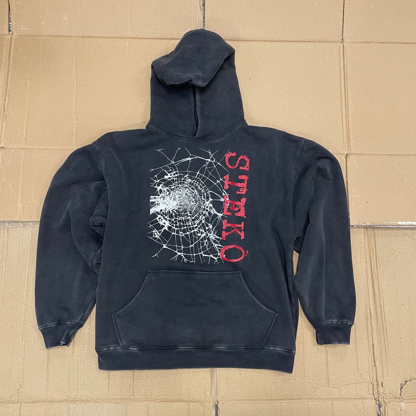 SMASH Hoody -  Faded Black