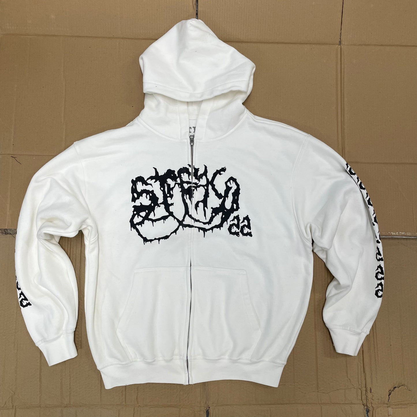 Zuma Zip Hoody - White