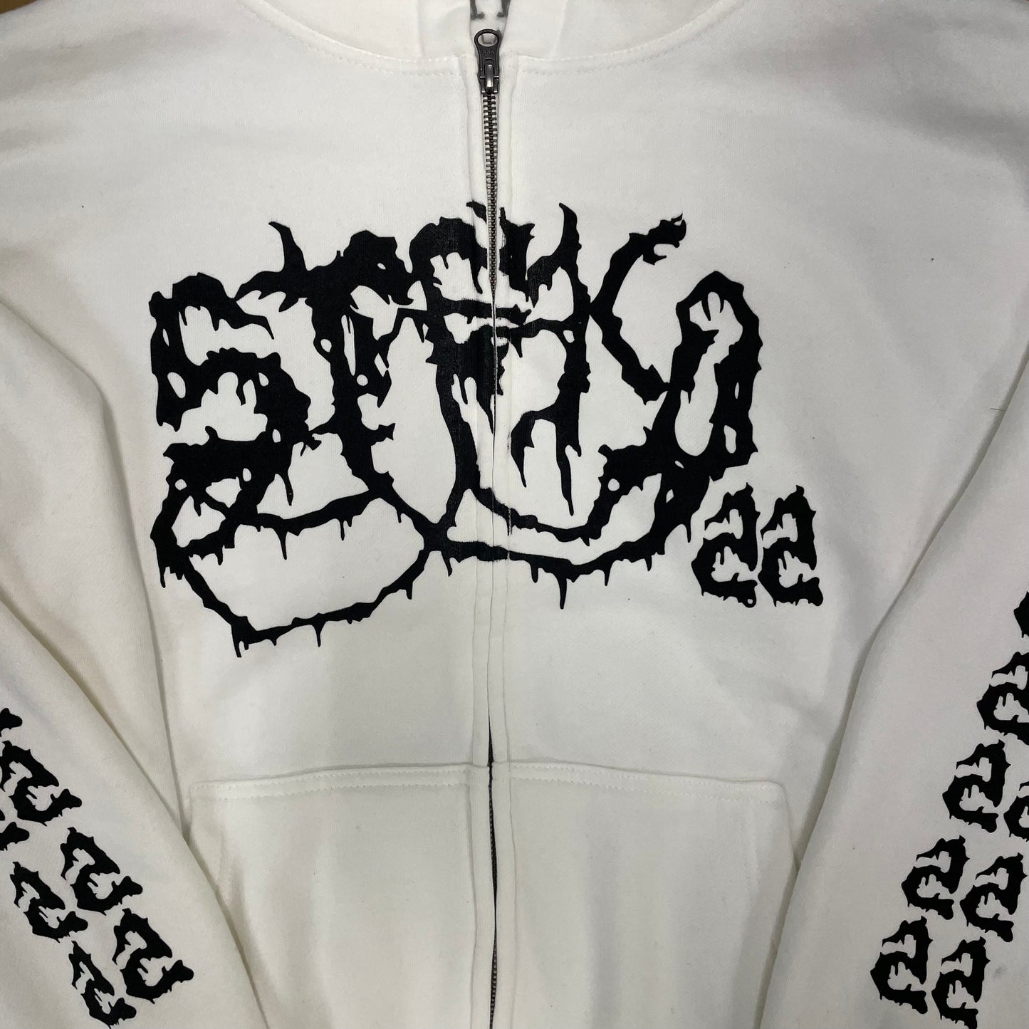 Zuma Zip Hoody - White