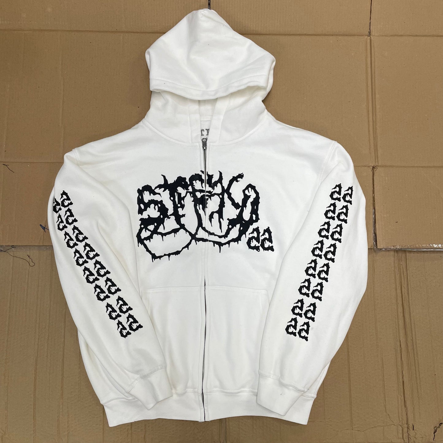 Zuma Zip Hoody - White