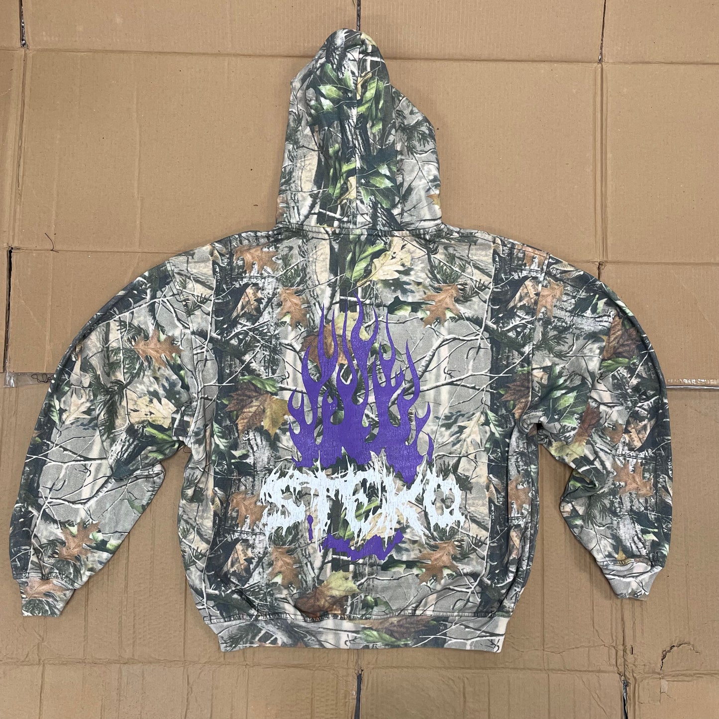 PYRO Zip Hoody -  Tree Camo