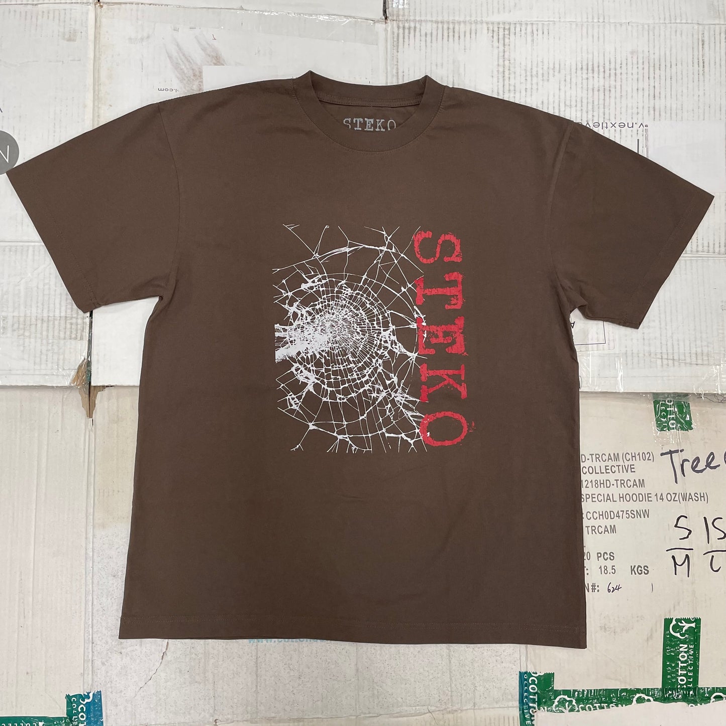 SHATTER SS T - CHOCOLATE