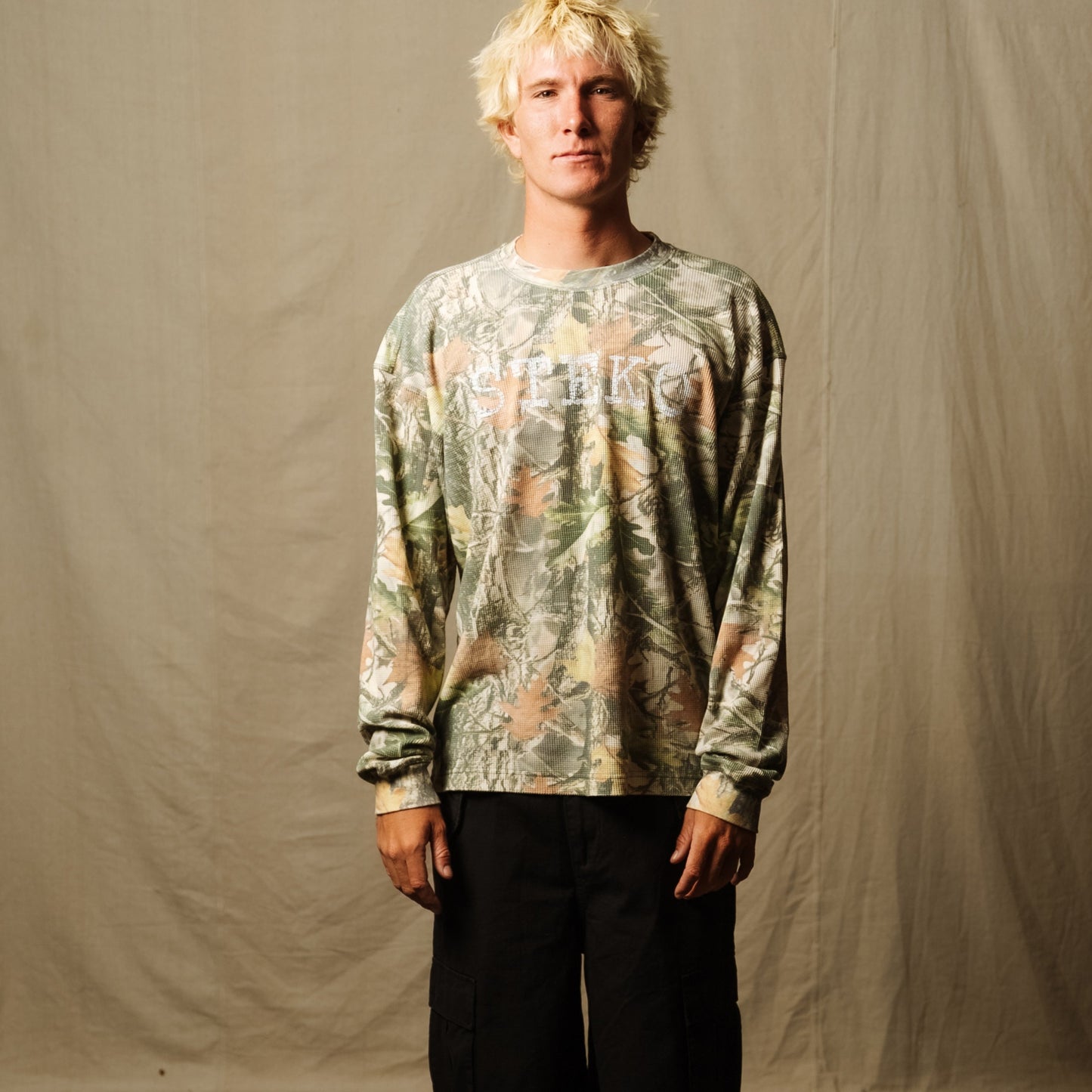 Steko Print Shop - LS Waffle Knit - Stamp 26