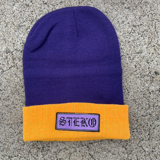Patches Knit Beanie - Lakers