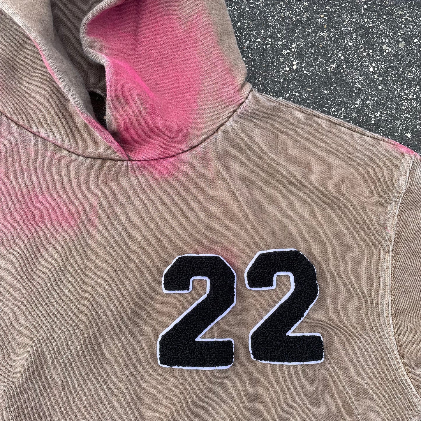 22 Patches Hoody - Brown