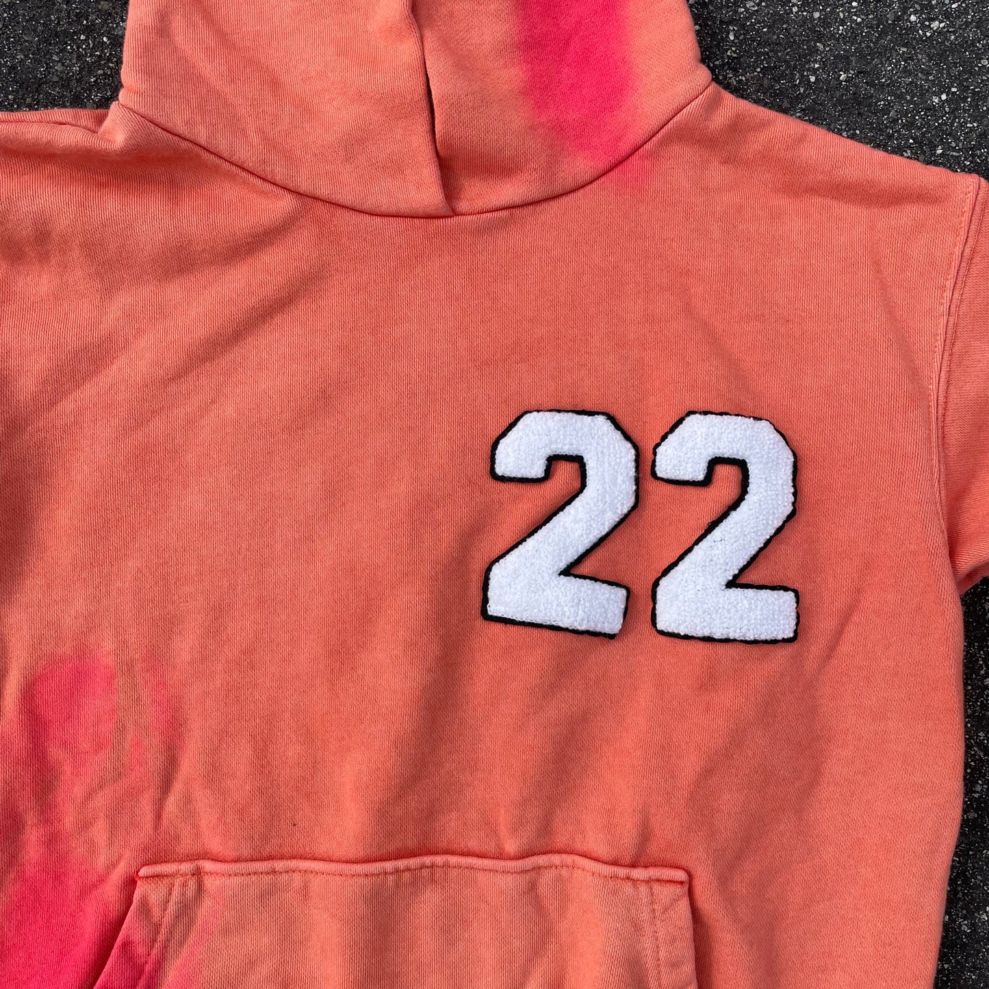 22 Patches Hoody - Orange
